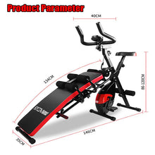 Load image into Gallery viewer, Thin Waist Machine Fitness Equipment, Supine Board, Abdomen Exercise, Spinning Bike, Pull-ups Rack, Push-up Frame, Rally Fat Bur
