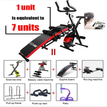 Load image into Gallery viewer, Thin Waist Machine Fitness Equipment, Supine Board, Abdomen Exercise, Spinning Bike, Pull-ups Rack, Push-up Frame, Rally Fat Bur
