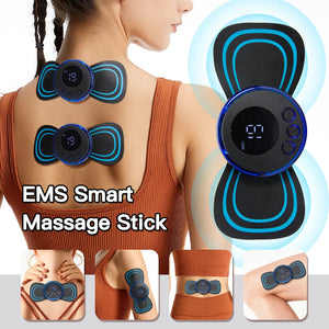 Electric Foot Massager Mat EMS Neck Massager Rechargeable Feet Massage Pad Home Use Massage Tools Relieve Foot And Neck Pain