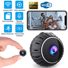 Load image into Gallery viewer, Mini Camera 1080P Home WiFi Security Camera Indoor Outdoor Body Cameras Nanny Cam Smart Baby Cams Motion Detection Night Vision
