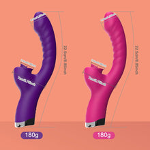 Load image into Gallery viewer, Vibrator For Women 2 In 1 Licking Machine Clitoris Stimulator G-Spot Powerful Vibro Dildo Wand Female Clit Sucker Adult Sex Toys
