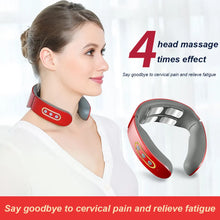 Load image into Gallery viewer, 6 Mode, 9 Levels Adjustable Cervical Massager for Neck and Shoulder Relief&quot;
