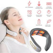 Load image into Gallery viewer, 6 Mode, 9 Levels Adjustable Cervical Massager for Neck and Shoulder Relief&quot;
