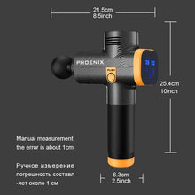 Load image into Gallery viewer, Phoenix A2 Massage Gun Muscle Relaxation Deep Tissue Massager Dynamic Therapy Vibrator Shaping Pain Relief Back Foot Massager
